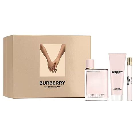 coffret cadeau burberry her 100ml|Burberry eau de parfum set.